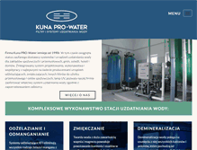 Tablet Screenshot of kunaprowater.pl